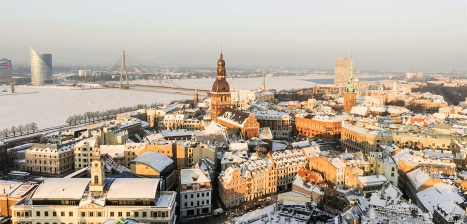 Riga in winter